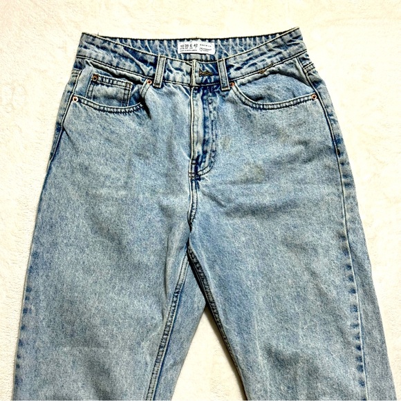 Denim co Acid Wash High Waist Denim Retro style Jeans - Picture 2 of 15